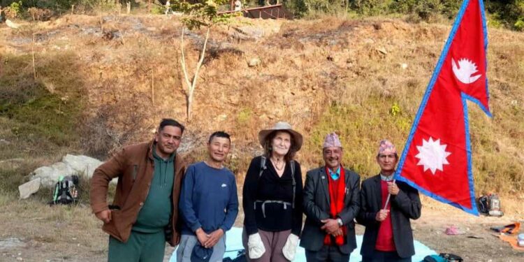 अन्नपूर्ण आरोहण गर्ने पहिलो महिला अर्लाेन ब्लम मिलिनियम पथयात्रामा