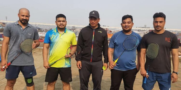 व्याटमिन्टन प्रतियोगितामा भुजेल र लामाको जोडी प्रथम