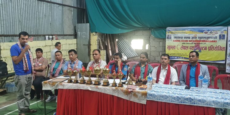 लायन्सको ब्याडमिन्टन शुरु