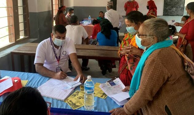 भिमादमा निशुल्क स्वास्थ्य सिबिर