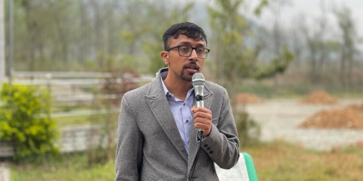 जनज्योति क्याम्पस भिमादमा नेविसंघका बिनोद