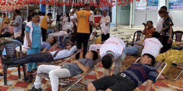 लायन्सले ३७३ पिन्ट रगत सङ्कलन गर्दै रख्यो रेकर्ड