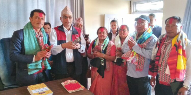 शुक्लागण्डकी–६ का निर्वाचित जनप्रतिनिधिले सम्हाले कार्यभार