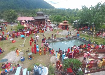 साउनको अन्तिम सोमवार शिवालयमा दर्शनार्थीको घुइँचो