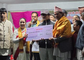 भजन प्रतियोगिताकाे उपाधि हेम्जालाई