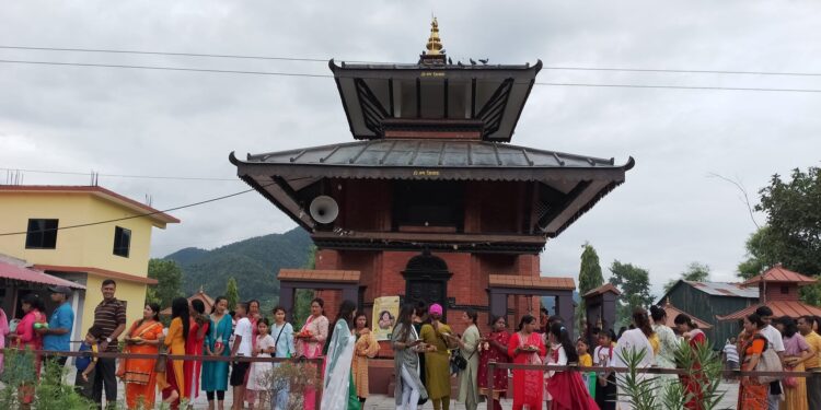 च्यवन धाममा हुने धार्मिक महोत्सवको तयारी पुरा