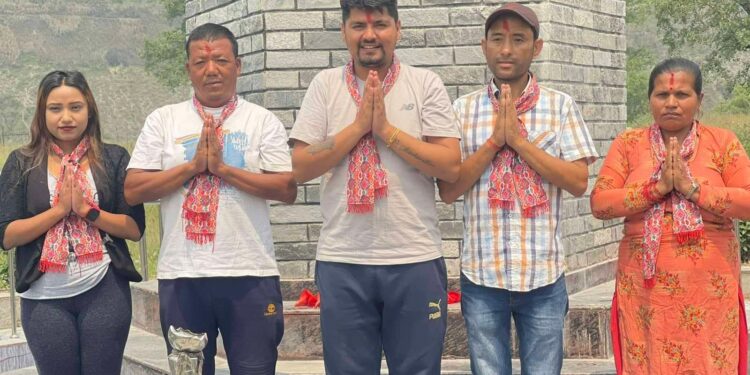 माओवादीको चुनाव प्रचार प्रसार अभियान सुरु