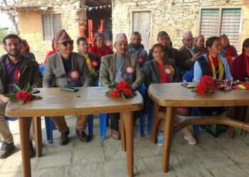 दगाम होमस्टेमा सामुदायिक भवन उद्घाटन