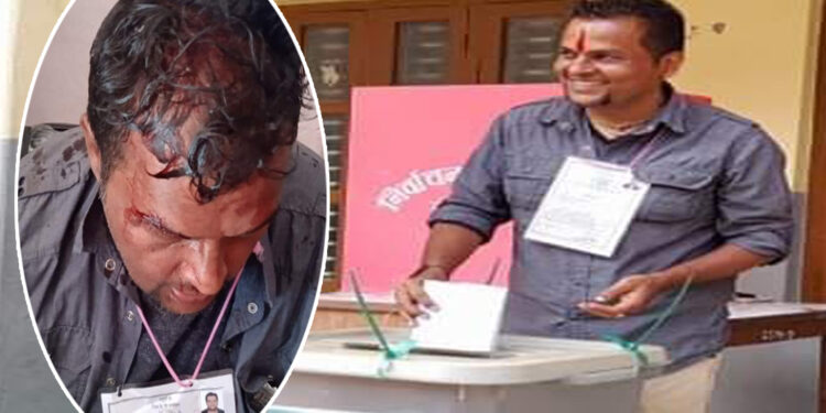मेयरका उम्मेदवार जोशीमाथि कुटपिट