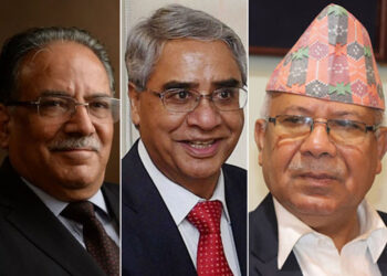 प्रचण्ड, देउवा र नेपाल तनहुँ आउदैं