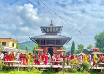 च्यवन धाममा ८ लाख ८२ हजारभन्दा बढी दान संकलन