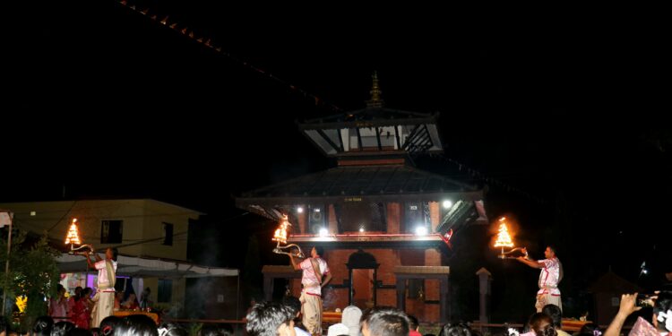 धार्मिक महाेत्सवमा हलसम्म ३ लाख ५० हजारभन्दा बढी दान संकलन