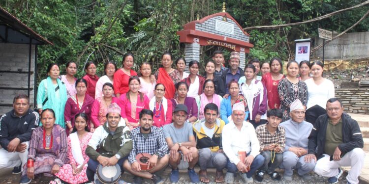 पानी माग्दै ढोरवाराही मन्दिर