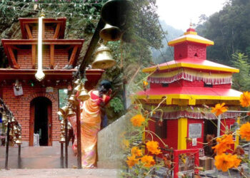 ढोरबाराही र तीनखोलेमा भाकल पुजा सुरु