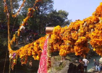 पुलचोकमा हुने एकादशी मेलाको तयारी पुरा