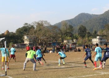 तेस्रो ल्हाेसार कपकाे उद्घाटन खेलमा नर्सरी विजय