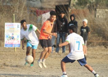हलेदीमा सुरु भयो वडाध्यक्ष फुटबल कप
