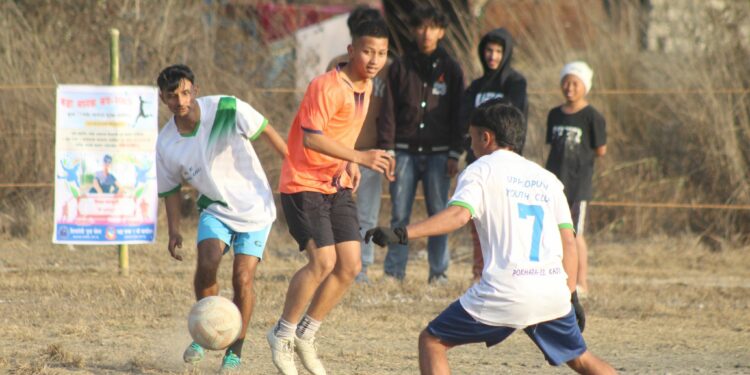 हलेदीमा सुरु भयो वडाध्यक्ष फुटबल कप