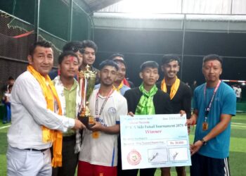 फुटसल प्रतियोगितामा तारा एण्ड दिपक मेमोरीयल विजेता