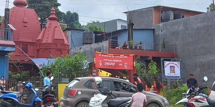 आज विश्वकर्मा पुजा, गल्छिनाको विश्वकर्मा मन्दिरमा भक्तजनको भिड