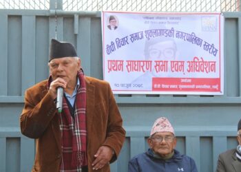 जोशीको आरोप : रामचन्द्रको कारणबाट तनहुँमा कांग्रेस समाप्त भएको छ