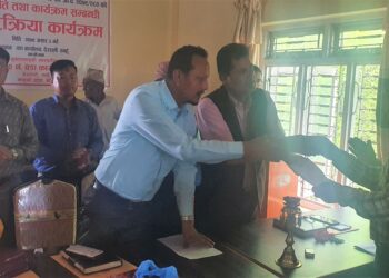 मृतकको परिवारलाई राहत हस्तान्तरण