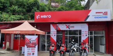 दुलेगाैँडामा हिरो मोटरसाईकलको एक्सचेन्ज मेला