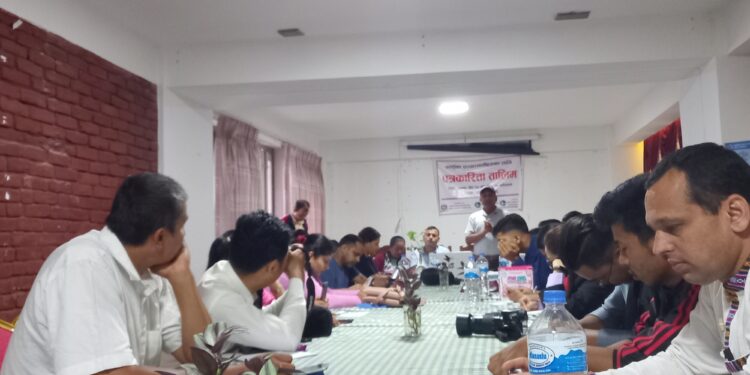 तनहुँका सञ्चारकर्मीलाई पत्रकारिता तालिम