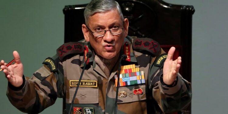 भारतका सैनिक प्रमुख चढेको हेलिकप्टर दुर्घटना