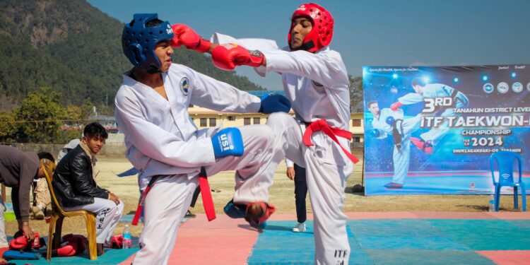 जिल्लास्तरीय तेक्वान्दोमा शुक्लागण्डकी दोजाङ च्याम्पियन
