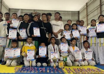 जिल्लास्तरीय तेक्वाण्डोमा शुक्लागण्डकी तृतीय