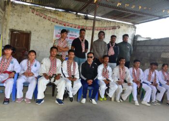 तनहुँ आई.टि.एफ तेक्वाण्डो संघमा आकाश