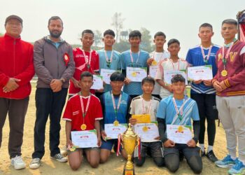 प्रथम पञ्चमुनिदेव एसइइ कपको उपाधि जनप्रेमीलाई