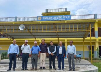 नगरपालिकाद्धारा विद्यालयको अनुगमन