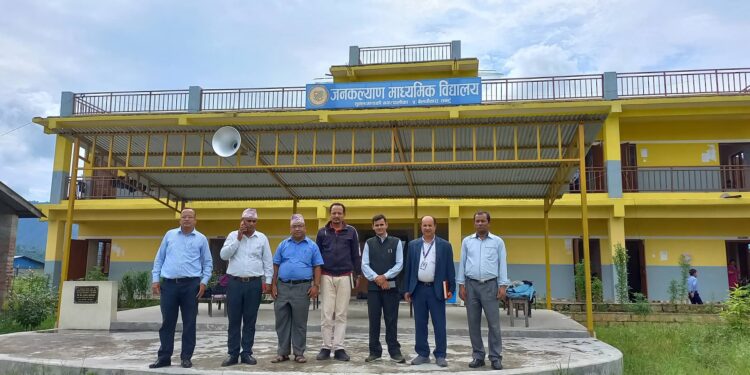 नगरपालिकाद्धारा विद्यालयको अनुगमन