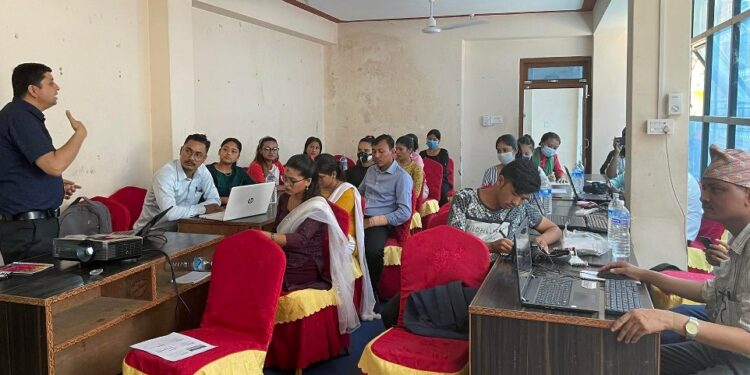 डिजिटल मिडिया सञ्चालन गर्न पत्रकारलाई तालिम