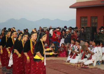 कौराहा संरक्षणमा जुटे उद्गम स्थानका मगर समुदाय