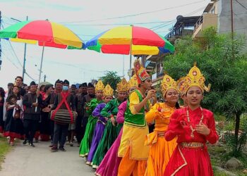 दुलेगौंडामा निकालियो कृष्ण जात्रा (फोटो सहित)