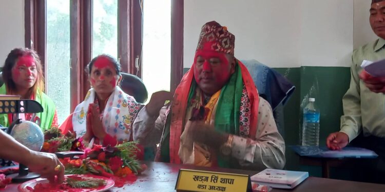 वडाका जनप्रतिनिधिले सम्हाले कार्यभार