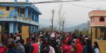 खोप केन्द्रमै कोरोनाको जोखिम