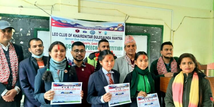 वक्तृत्वकाल प्रतियोगितामा पञ्चमुनिकी विमला प्रथम