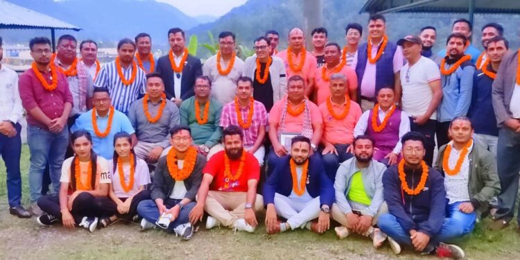 लायन्स क्लब अफ तनहुँ खैरेनीटारको अध्यक्षमा पोख्रेल