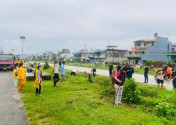 लायन्सद्धारा बजार सरसफाई