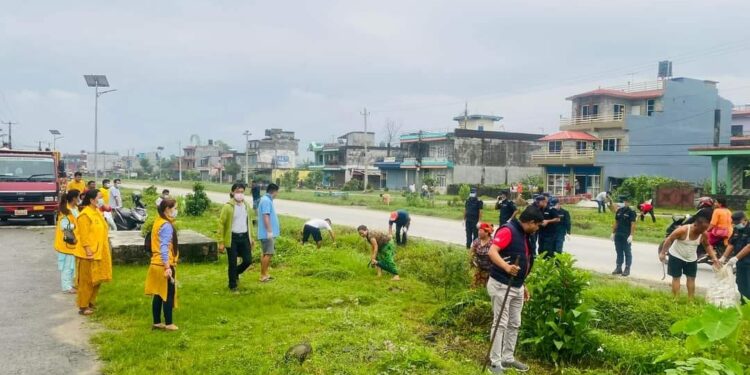 लायन्सद्धारा बजार सरसफाई