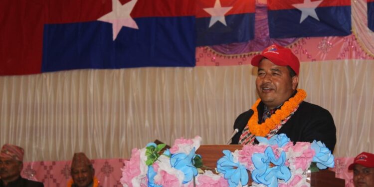 कमिसन खाने खेल एमालेले गर्दैन् कांग्रेसले गर्छ : एमाले नेता बस्नेत