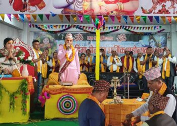 च्यवनधाममा बोलबम महोत्सव सुरु