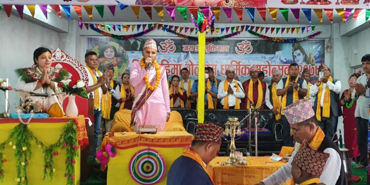 च्यवनधाममा बोलबम महोत्सव सुरु