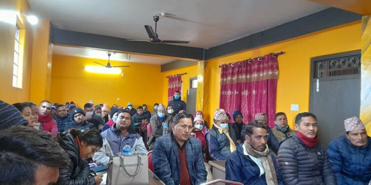 मेलमिलापकर्तालाई तालिम
