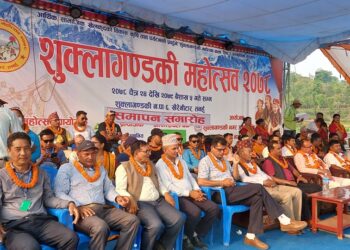 शुक्लागण्डकी महोत्सवमा २ करोड बढी कारोबार