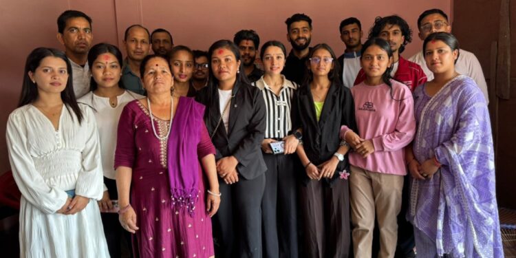 स्थापना दिवसमा नेविसंघले गर्यो सायनलाई सहयोग